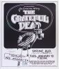 1978 Grateful Dead Shrine Auditorium Signed Tuten Poster Near Mint 87