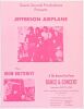 1968 Jefferson Airplane Iron Butterfly Swing Auditorium San Bernadino Flyer Excellent 79