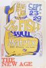 1966 Country Joe and The Fish The Matrix Poster Fine 59