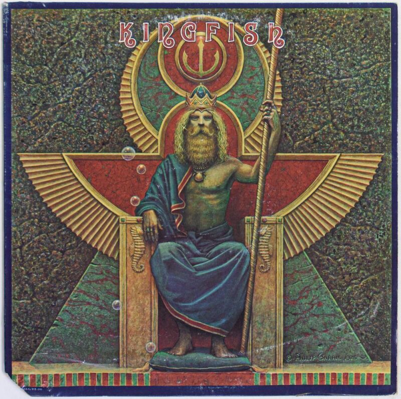 1976 Kingfish Bob Weir Round Records Vinyl LP Record Album
