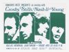 1969 Crosby Stills Nash Young The Dallas Memorial Auditorium Flyer Extra Fine 69