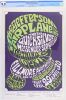 1966 BG-4 Jefferson Airplane Quicksilver Messenger Service Fillmore Auditorium Signed Wilson Poster CGC 9.0