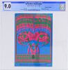 1967 FD-64 The Doors The Miller Blues Band Avalon Ballroom Postcard CGC 9.0