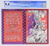 1968 BG-148 & 149 The Jeff Beck Group Spirit Country Joe & the Fish Fillmore West Double Postcard CGC 9.4