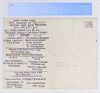 1968 BG-140 & 141 Jimi Hendrix Experience Iron Butterfly Winterland & Fillmore West Double Postcard CGC 6.5 - 2