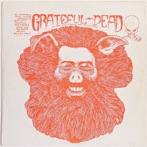 1971 Grateful Dead at the Hollywood Palladium Unofficial Vinyl LP Record