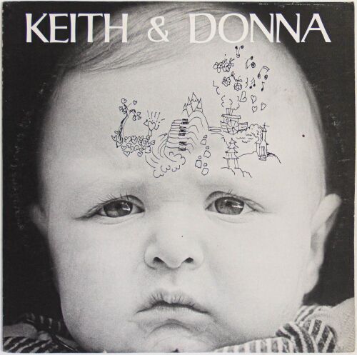 1975 Keith & Donna Godchaux Round Records Vinyl LP Record
