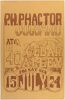 1966 P.H. Phactor Jug Band Cedar Alley Coffee House Poster Extra Fine 63