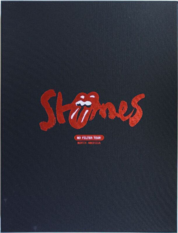 2021 Rolling Stones No Filter Tour Limited Edition Portfolio Box of 31 Lithograph Posters with COA