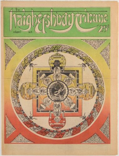 1968 Haight Ashbury Tribune Vol. 1 No. 4 Underground Newspaper Near Mint 85