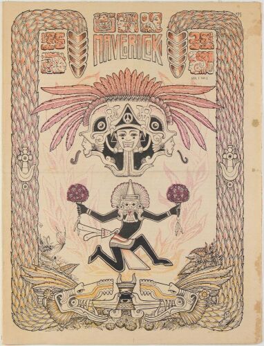 1967 Haight Ashbury Maverick Vol. 1 No. 2 Underground Newspaper Excellent 79