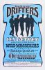2000 The Original Drifters Orpheum Theatre Signed Grimshaw Poster Mint 91