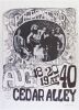 1966 AOR-2.246 P.H. Phactor Jug Band Cedar Alley Poster Excellent 73