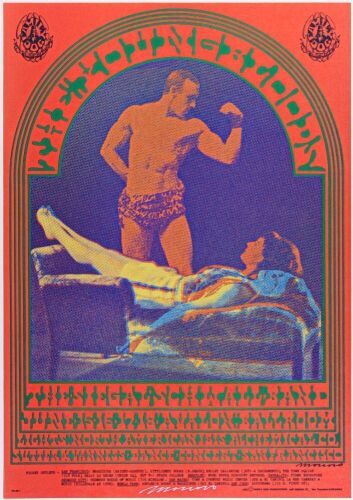 1967 FD-66 The Youngbloods Avalon Ballroom Signed Moscoso Poster Near Mint 89