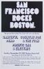 1969 Grateful Dead Boston Music Hall Handbill Near Mint 89