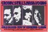 1969 BG-200 Crosby Stills Nash Young Winterland Poster Extra Fine 69