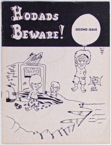 1962 Hodads Beware Second Issue Comic Book Excellent 79