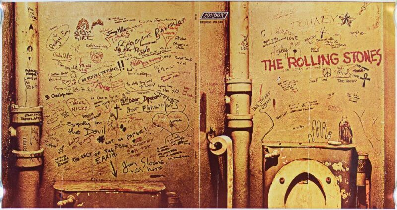 1968 The Rolling Stones Beggars Banquet Album Slick Excellent 70