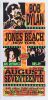 1997 Mark Arminski Bob Dylan Ani DiFranco Jones Beach Signed Arminski Poster Mint 91