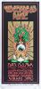 2002 Widespread Panic Red Rocks Amphitheatre AP Signed Tidwell and Wood Poster Near Mint 89
