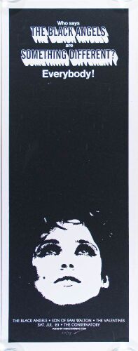 2006 The Black Angels The Conservatory Oklahoma City LE Signed Geoff Peveto Poster Mint 90