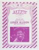 1976 Gary Grimshaw Luther Allison The Alley Ann Arbor Handbill Near Mint 87