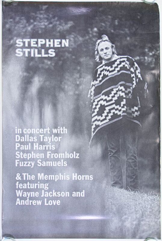 1971 Stephen Stills US Tour Poster Extra Fine 65