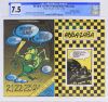 1968 BG-146 & 147 Moody Blues Deep Purple Fillmore West Double Postcard CGC 7.5