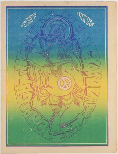 1967 Haight Ashbury Maverick Vol. 1 No. 7 Underground Newspaper Near Mint 85