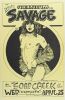 1975 The Sons of Uranium Savage Soap Creek Saloon Austin Poster Near Mint 87