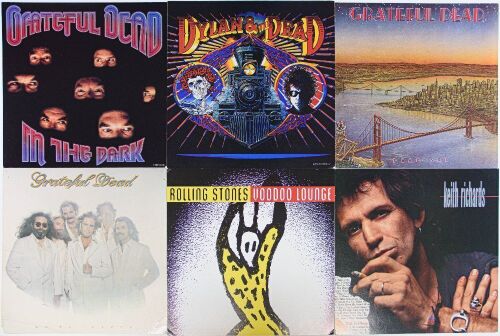 Lot of 9 Record Flats from Village Music