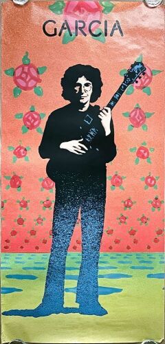 1974 Jerry Garcia Compliments Large Promotional Poster Fine 57