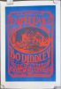 2008 FD-21 Big Brother Bo Diddley Avalon Ballroom Large LE Signed Mouse Poster Near Mint 87