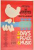 1969 AOR-3.1 Woodstock Festival Signed Skolnick Poster with Signed COA Excellent 79