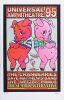1995 Frank Kozik The Cranberries Dave Matthews Band Weezer Universal Amphitheatre AP Signed Kozik Poster Excellent 75