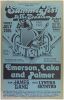 1974 Emerson Lake & Palmer The James Gang Lynyrd Skynyrd Orchard Park NY Poster Excellent 79