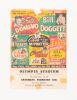 1957 Chuck Berry Fats Domino Bill Doggett Olympia Stadium Detroit Handbill Fine 57
