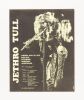 1973 Jethro Tull Kitchener Memorial Auditorium Ontario Handbill Near Mint 81