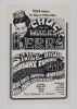 1971 Chuck Berry The Woolies Silver Hawk Sherwood Forest Detroit Poster Near Mint 87