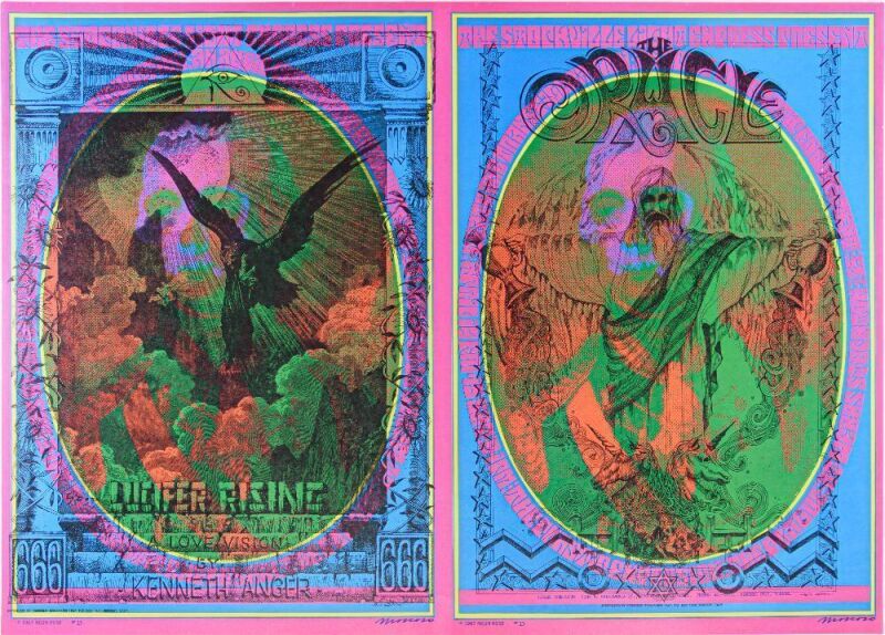 1967 NR-13B The Plastic Explosion Webbs In Stockton with Rick Griffin Overprint Poster Near Mint 83