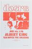 1970 The Doors Albert King PNE Coliseum Vancouver Handbill Near Mint 83