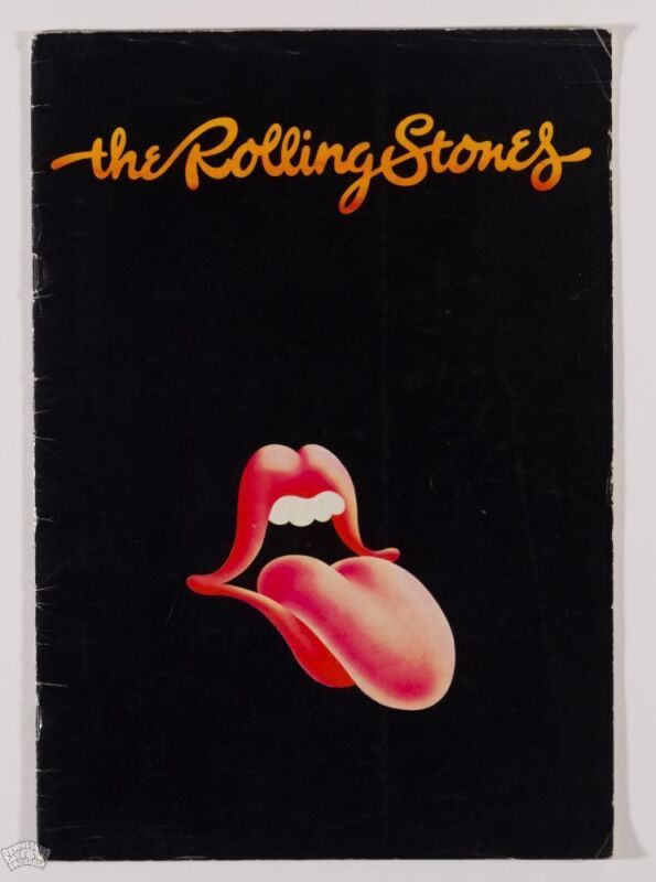 1973 Rolling Stones Australian Tour Program Excellent 75
