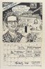 1981 James Cotton Albert Collins Soap Creek Saloon Austin June Calendar Poster Near Mint 83