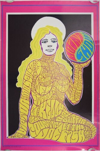 1967 AOR-2.349 Wes Wilson Joint Show RP2 Poster Excellent 79
