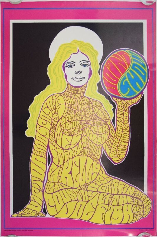 1967 AOR-2.349 Wes Wilson Joint Show RP2 Poster Excellent 79