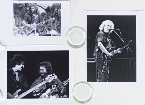 Set of 3 Jerry Garcia Performance Photos
