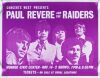 1970 Paul Revere & The Raiders Monroe Civic Center Handbill Excellent 77