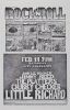 1971 Jim Franklin Little Richard John Lee Hooker City Coliseum Austin Poster Near Mint 81