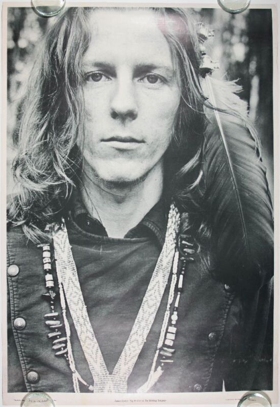 1967 James Gurley Big Brother and the Holding Company Headshop Poster Excellent 79
