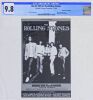1969 BG-201 Rolling Stones Oakland Coliseum Postcard CGC 9.8